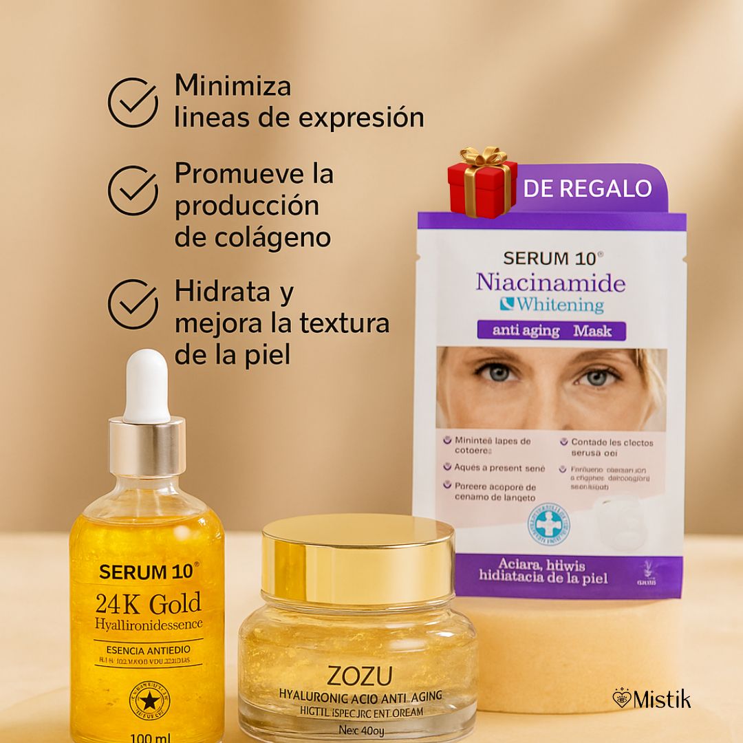 Combo Renacer de Oro 24K Gold