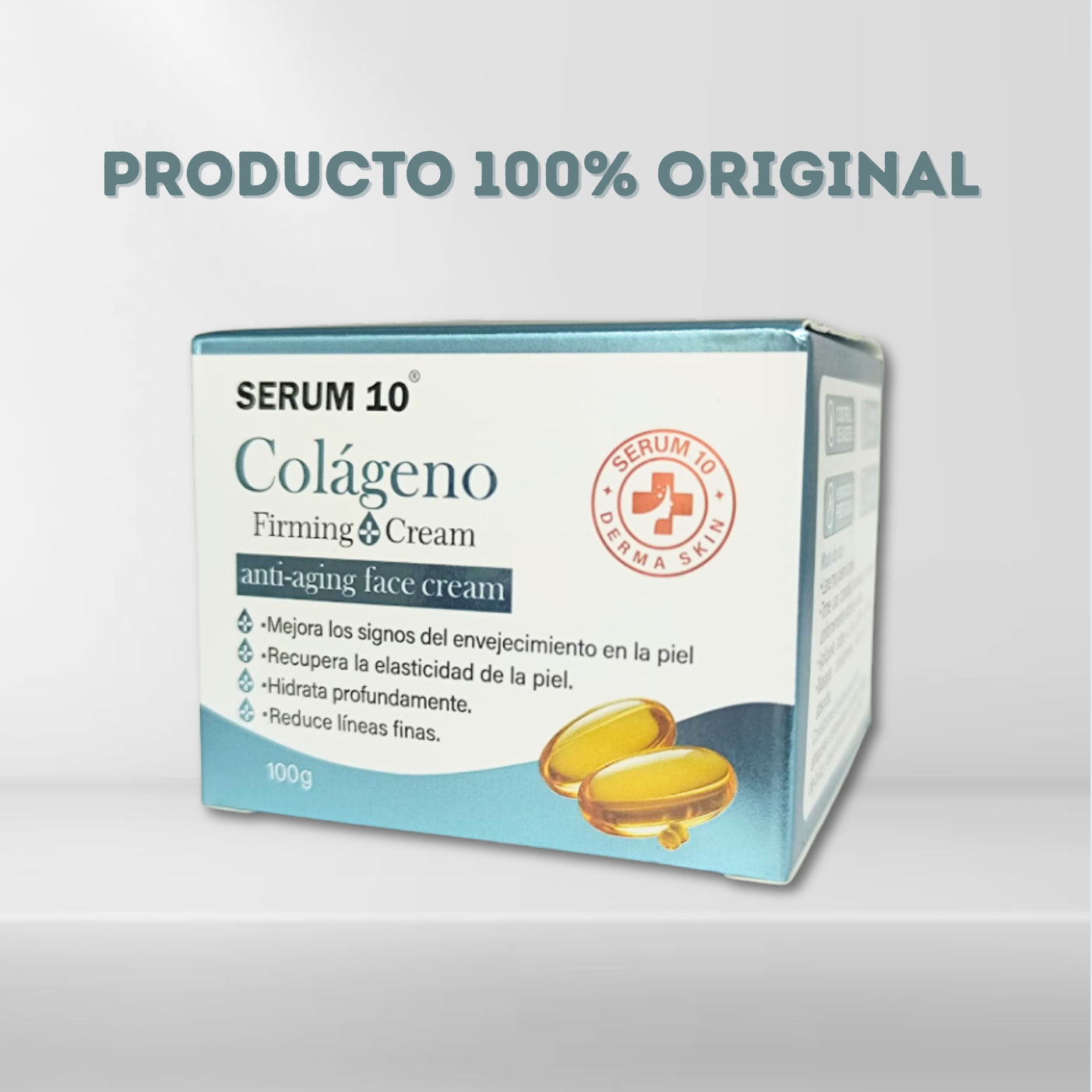 Combo Piel Joven - Crema Antiedad Colágeno Y Contorno de Ojos con Niacinamida SERUM 10