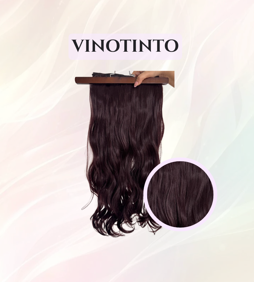 Extensiones de Cabello Semi Humanas Onduladas Luxe