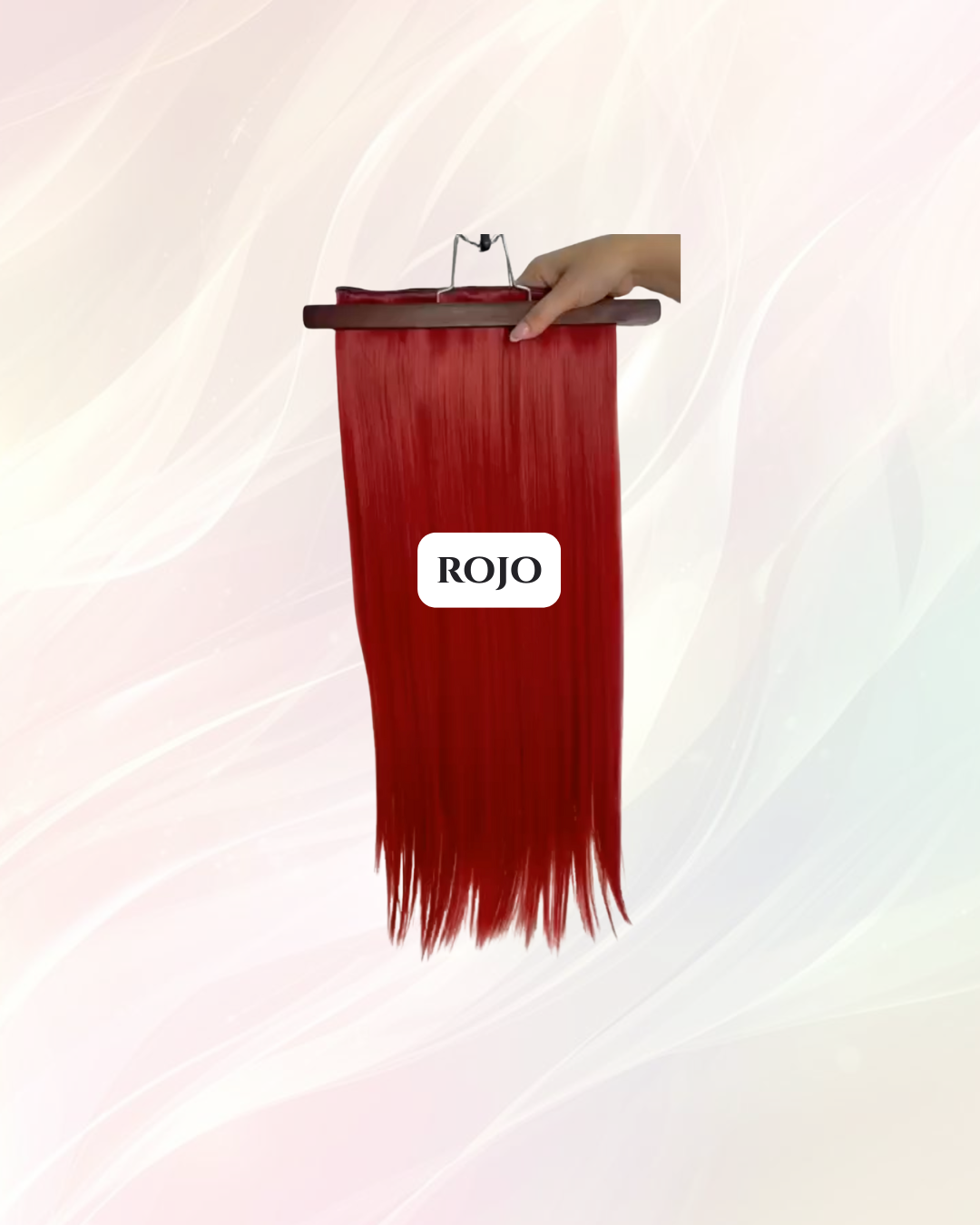 Extensiones de Cabello Semi Humanas Lisas Luxe