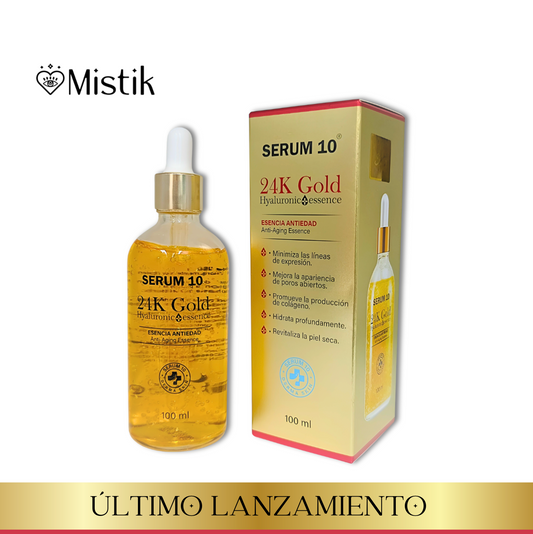 Acqua d'Oro Serum 10 Ácido Hialurónico Niacinamida 24k Gold✨ 100mL