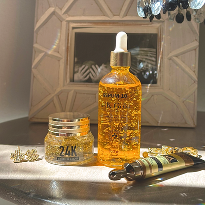 1 Kit Renacer d'Oro 24k - Serum 10, Crema y Contorno de ojos