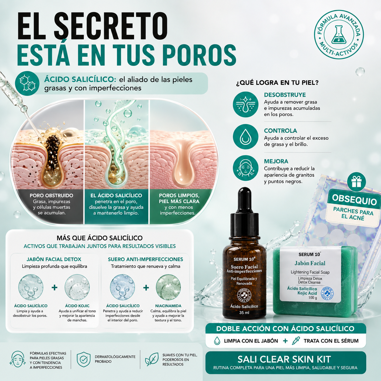Kit Sali Clear Skin ✨💦