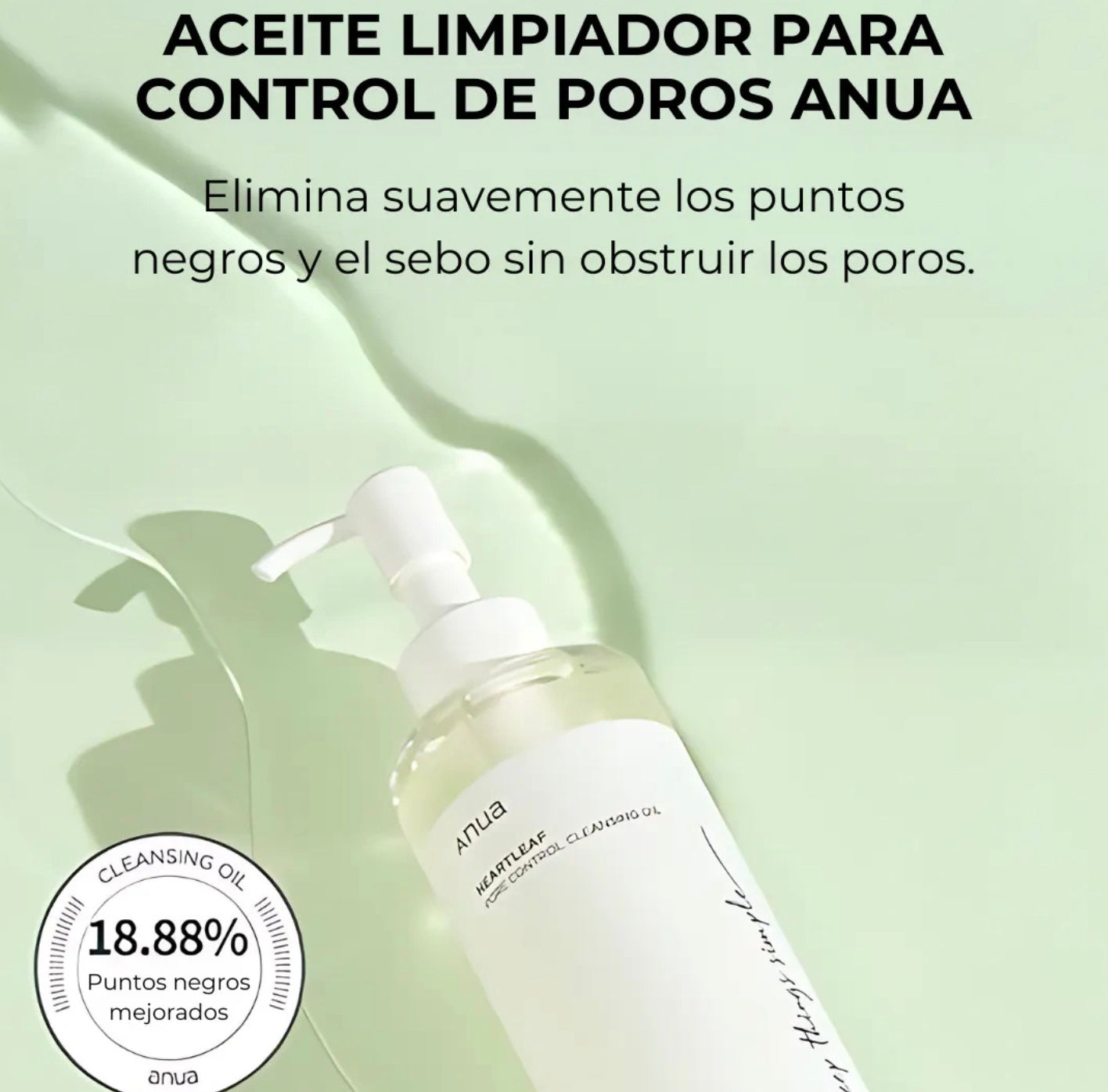 🌿 PURESKIN™ – Aceite Limpiador Coreano para el Control de Poros ✨