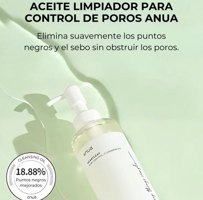 🌿 PURESKIN™ – Aceite Limpiador Coreano para el Control de Poros ✨