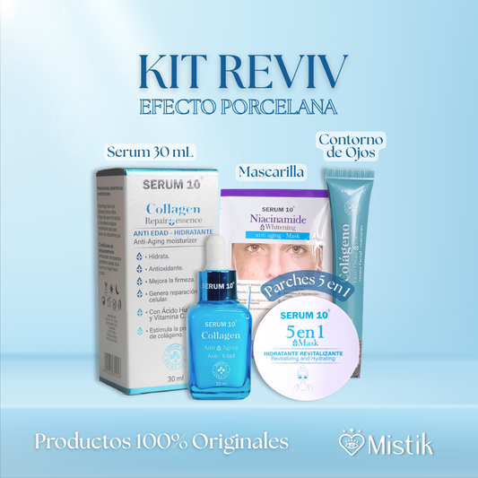 Kit Reviv - Efecto Porcelana ✨🫧